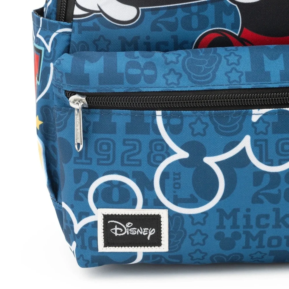 NEW WondaPop Disney Mickey Mouse Nylon Disneyland Adult Kid Mini Backpack